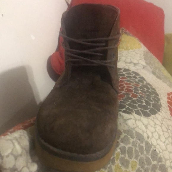 Great condition hardly worn real suede ankle boot - Picture 3 of 5